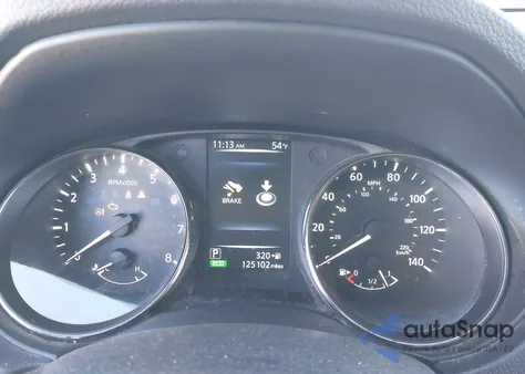 2017 Nissan Rogue Sv z USA, uszkodzony, nr VIN KNMAT2MV3HP545836